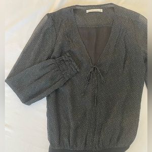 Chiffon Polka Dot Bodysuit